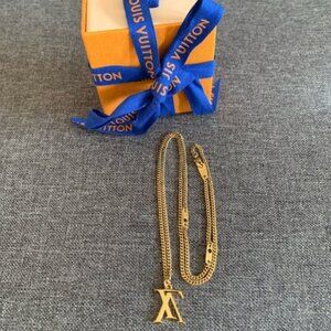 Limited Edition Louis Vuitton Upside Down Necklace